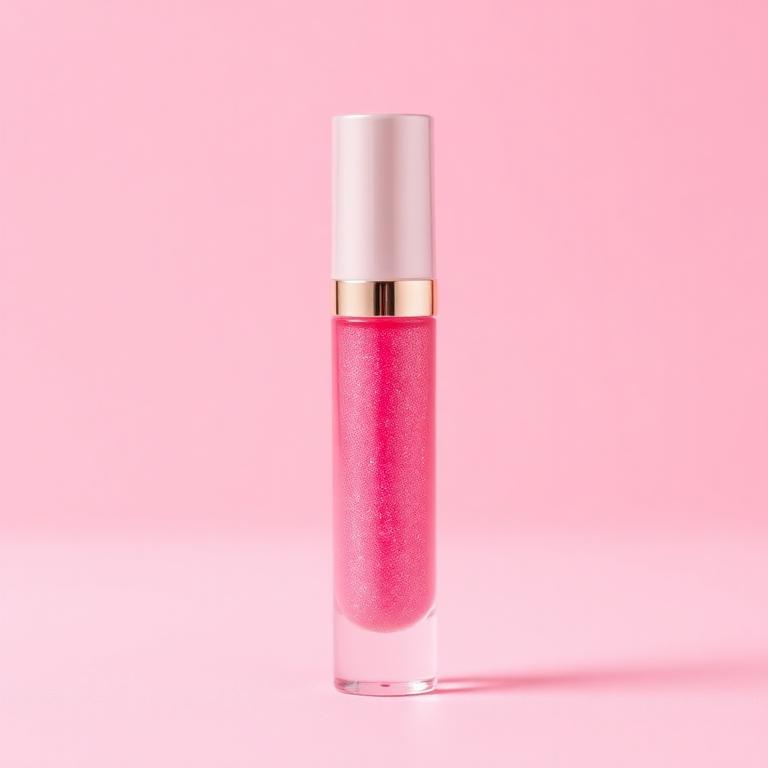 Lip oil com brilho suave